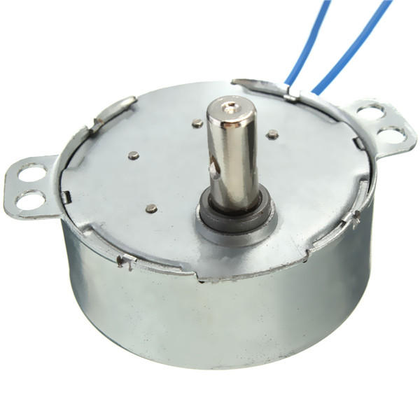 Turntable Synchronous Motor - 50/60Hz AC100-127V 4W 15-18RPM | Gear Motor - Image 3